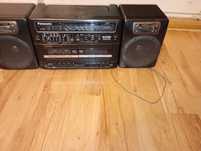Radiomagnetofon Panasonic - starszy model - sprawny - z małym uszkodze