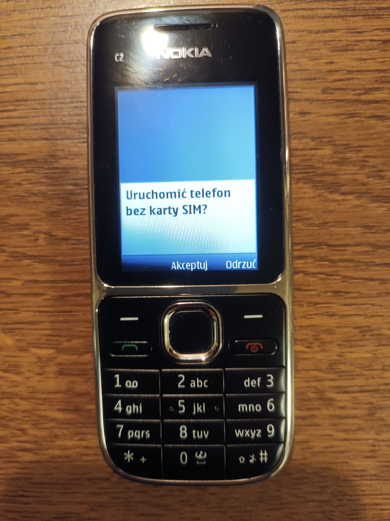 Nokia C2-01 czarny