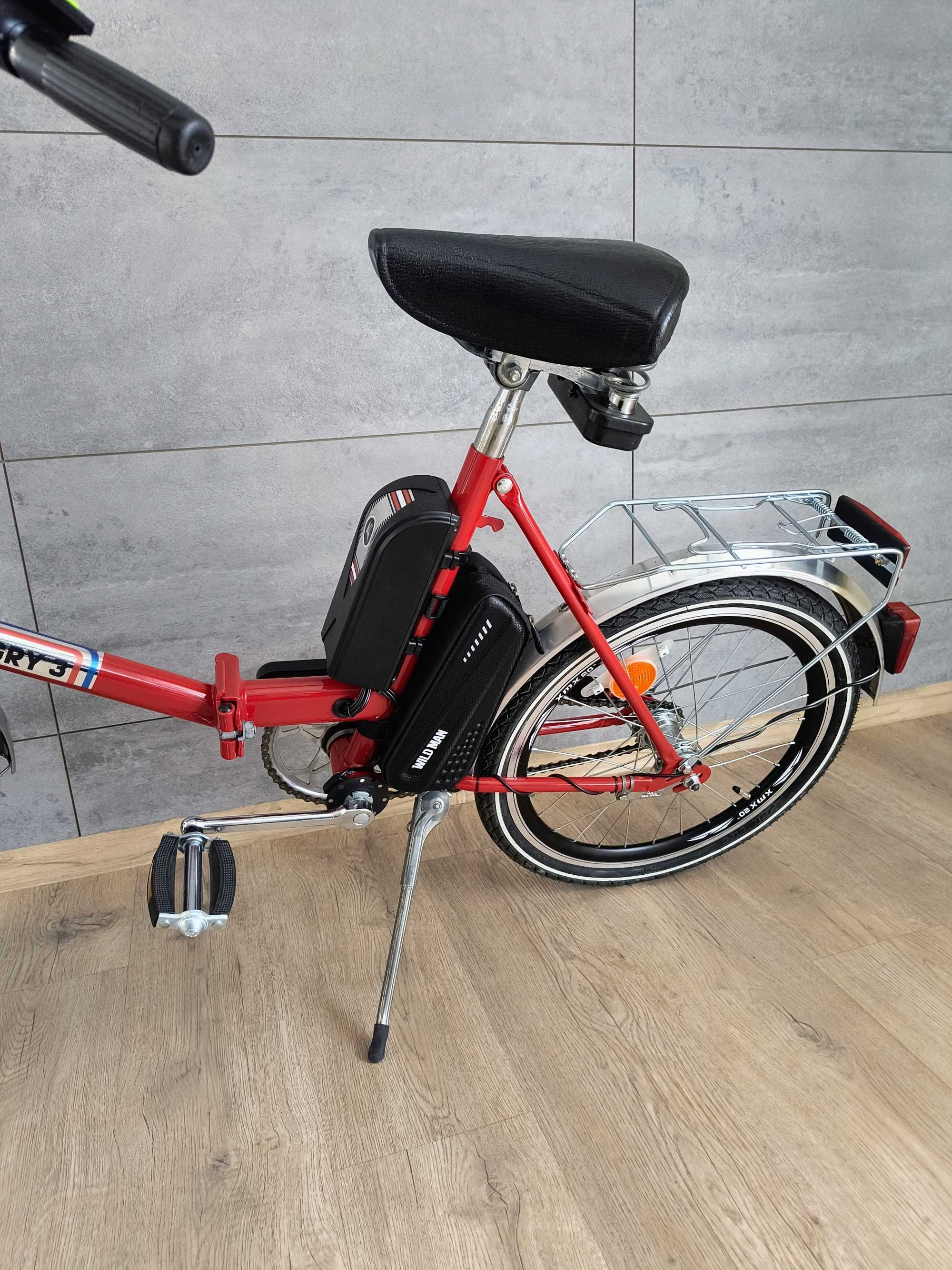 Wigry 3, e-wigry, rower elektryczny, klasyk PRL