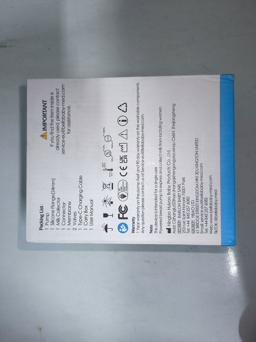 Bomba extratora leite Bellababy Hands Free