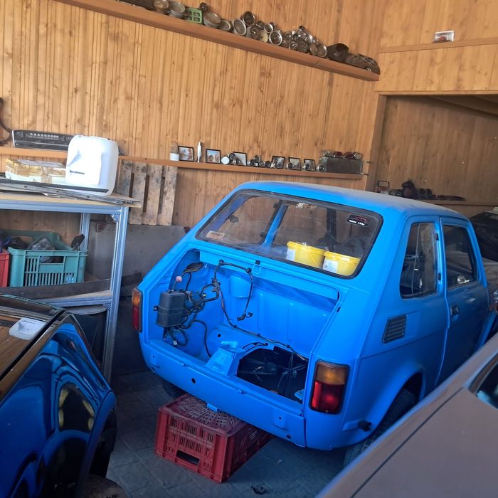 Fiat 126p elegant karoseria po renowacji
