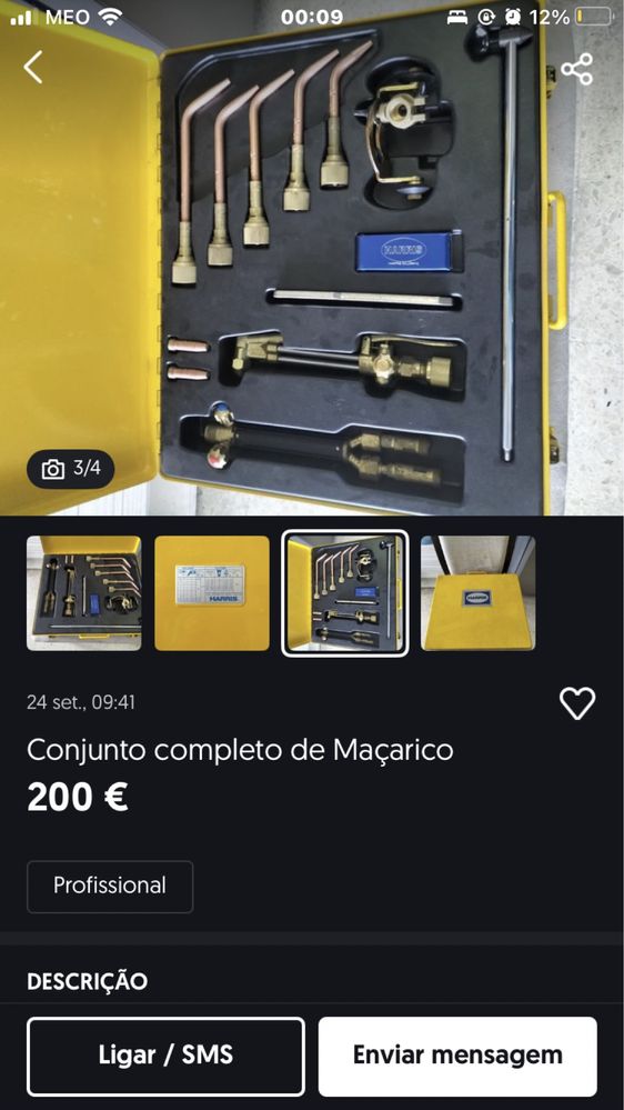 Conjunto de soldadura