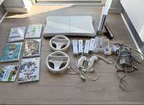 Zestaw WII Kierownica 4 Kontrolery