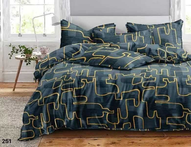 Pościel 160x200 satyna bawełniana z prześcieradłem