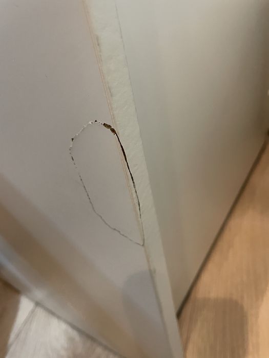 Ikea Smastad Ławka z pojemnikiem na zabawki uszkodzona