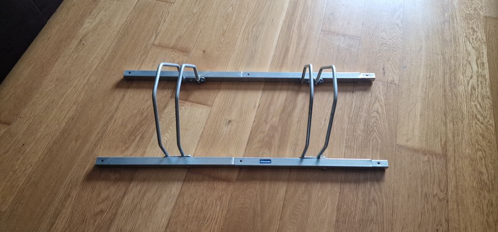 Base de chao para 2 bicicletas