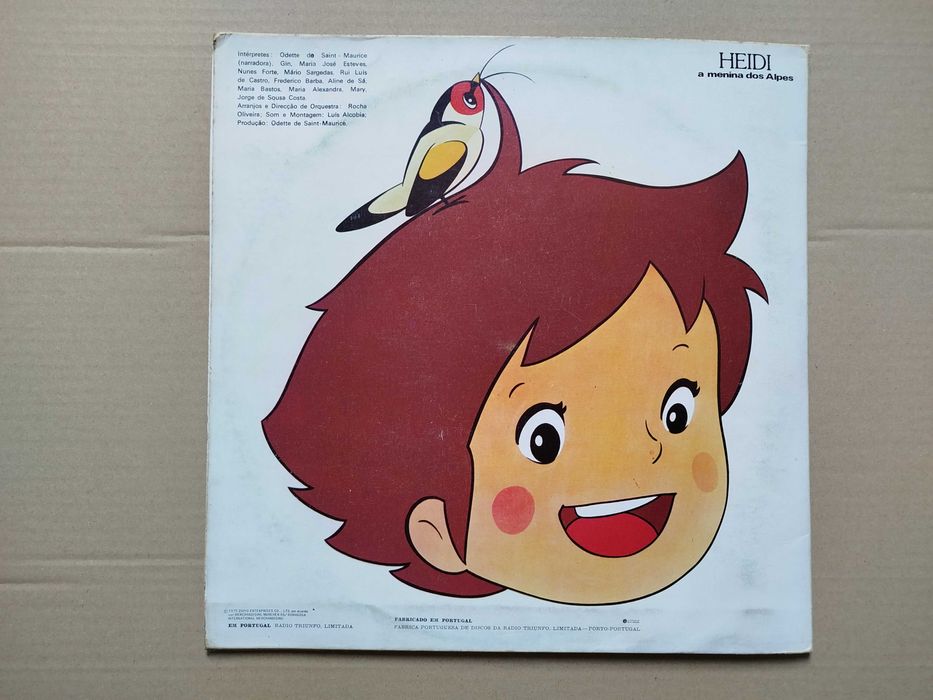 Vinil LP HEIDI Historia Completa (Alvorada 1975)