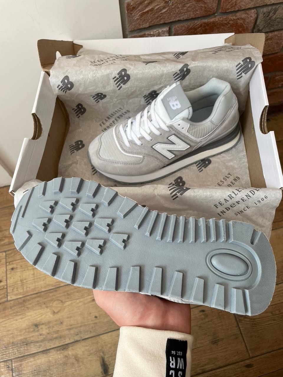 Жіночі кросівки New Balance 574 New Balance 574 Legacy Light Grey