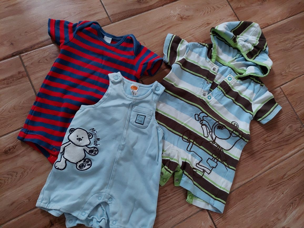 Body kopertowe rampersy 50/56