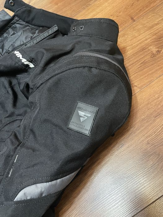 Kurtka na motor damska SHIMA RUSH LADY BLACK czarny