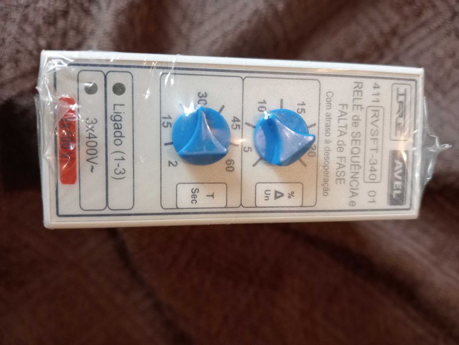 Relé Sequência e Falta de Fase AVEL