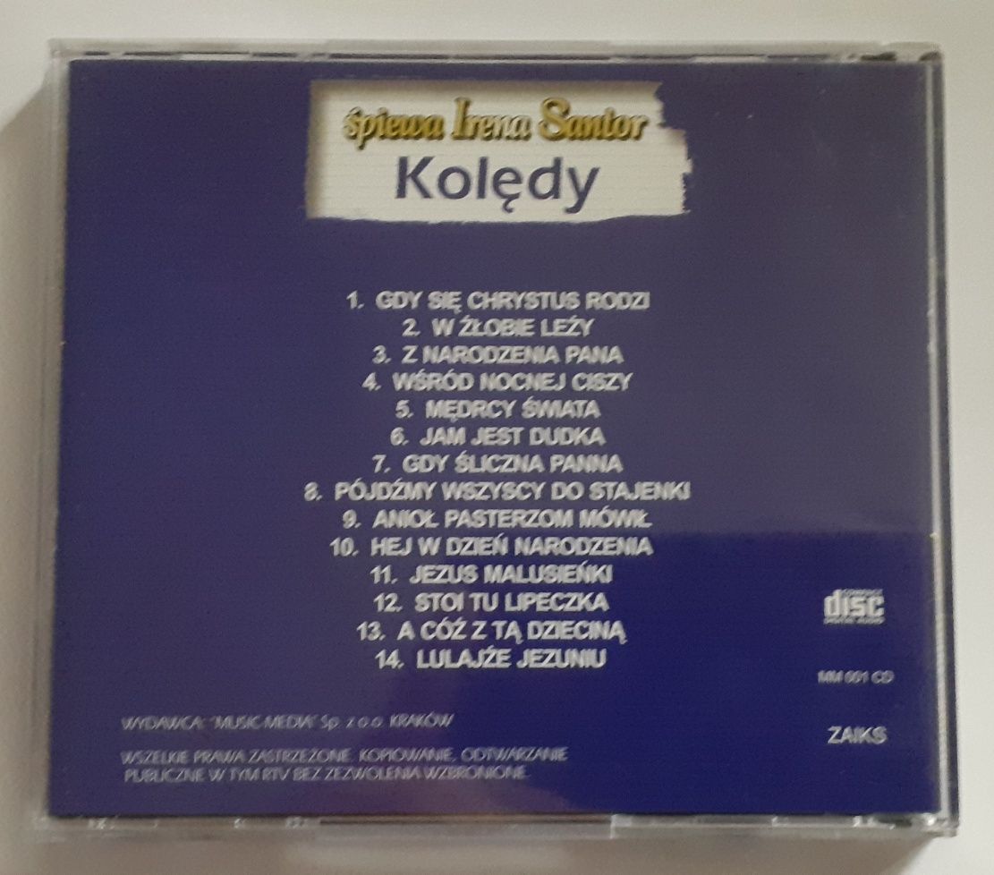 CD Kolędy - Irena Santor