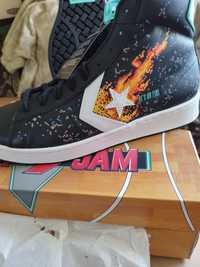 Converse Pro Leather NBA JAM He on fire  Converse Bandulu колаб оригін