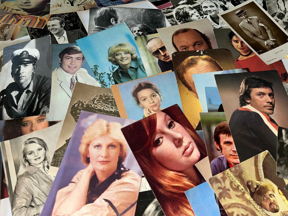 Pocztówki AKTORZY - PRL !