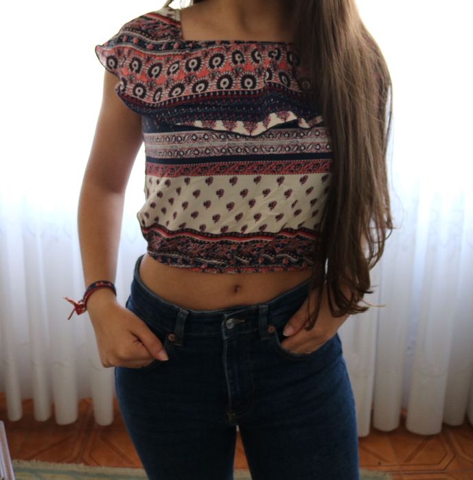 Blusa bershka - tamanho S