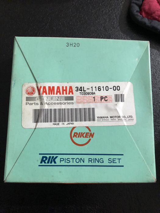 Yamaha xv xt yfm tt srx pierścienie tłokowe riken std nowe oryginał