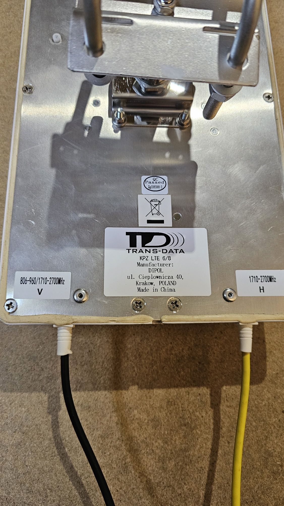 Antena Trans-Data LTE KPZ 6/8 MIMO