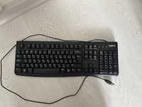 Клавіатура дротова Logitech K120 OEM Black UKR