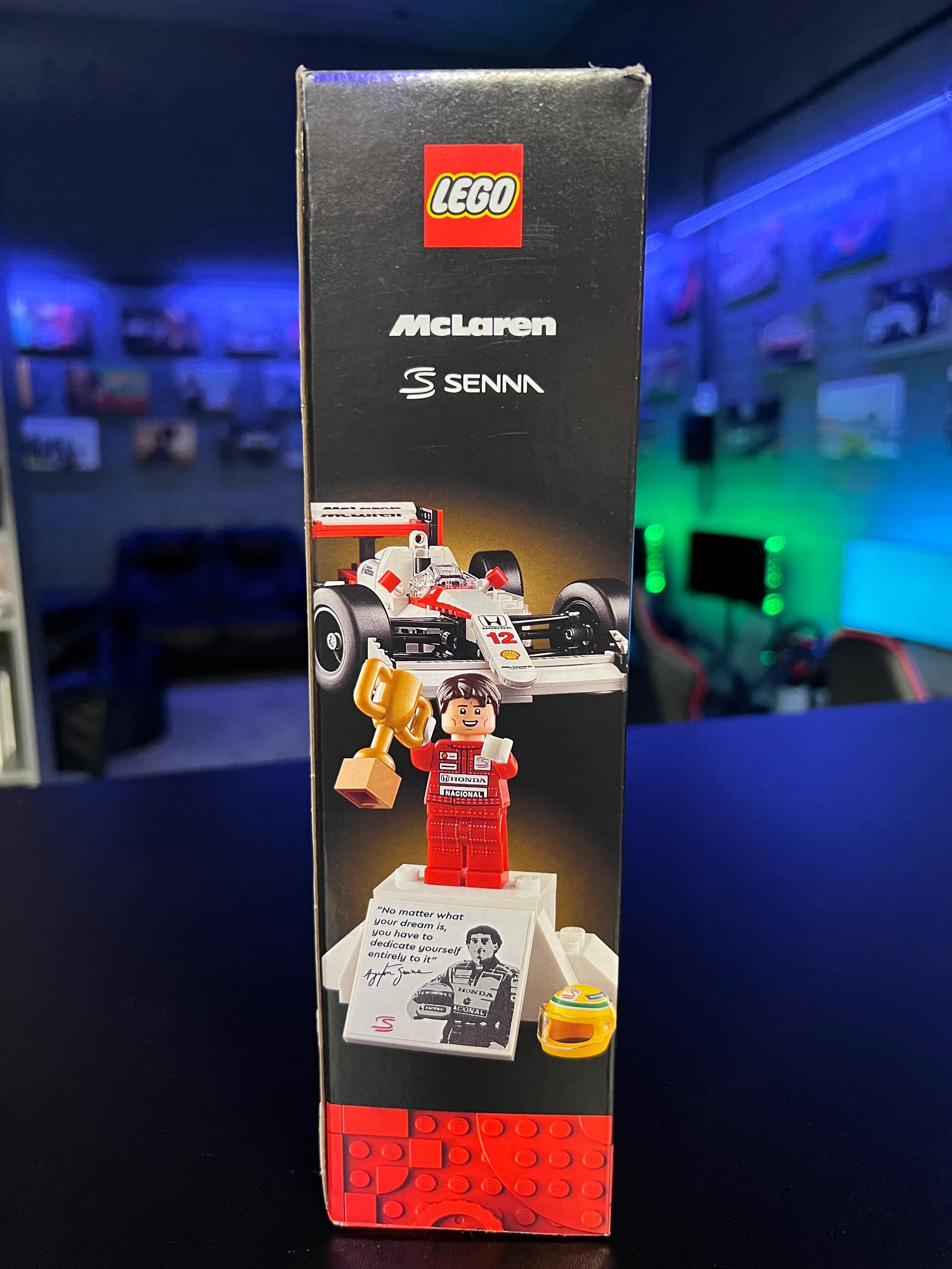 LEGO Icons 10330 McLaren MP4 /4 Айртон Сенна 693 деталі Макларен Senna