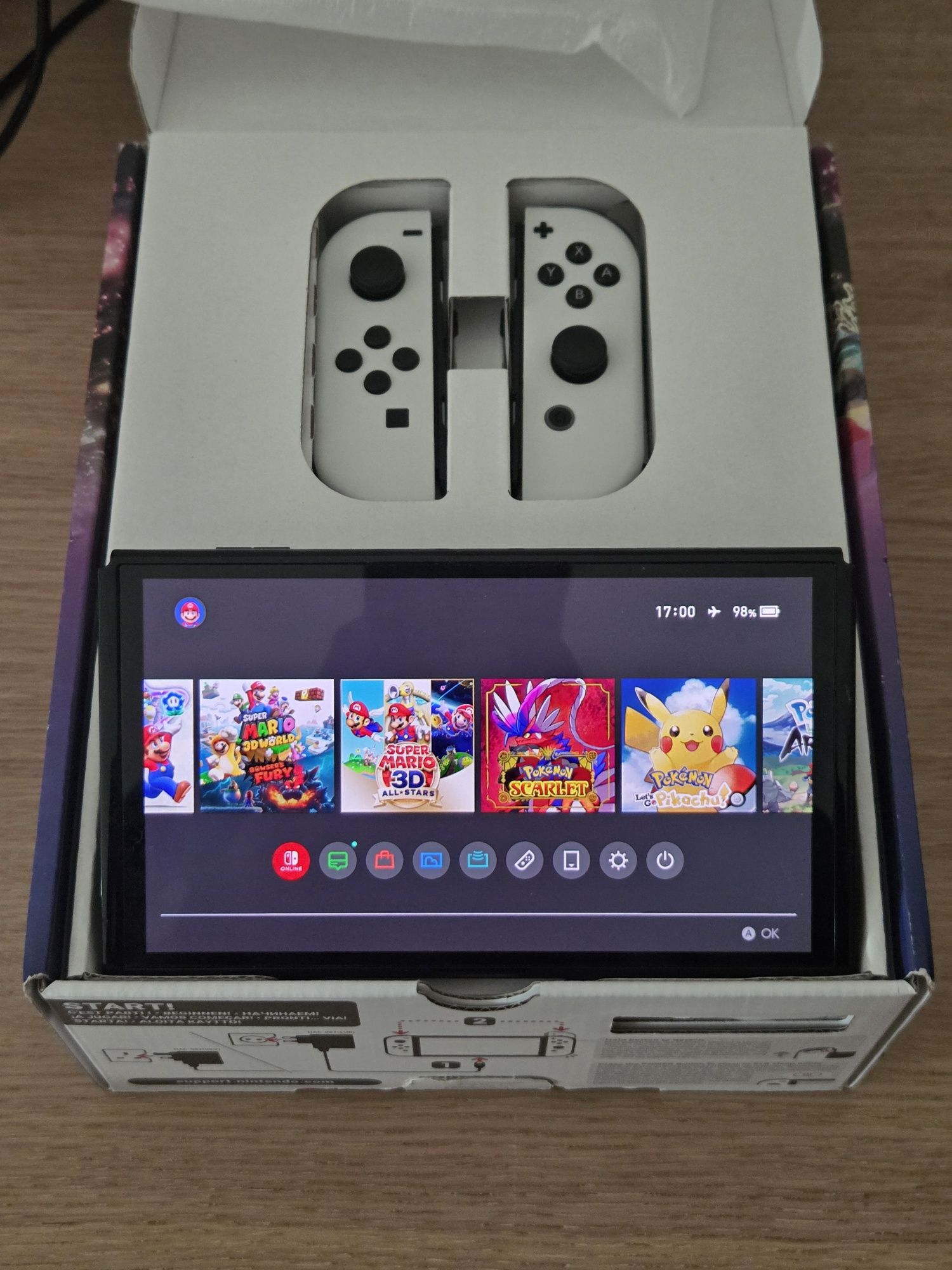 Nintendo Switch OLED desbloqueada cfw tinfoil Mod