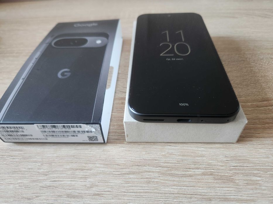 Google Pixel 9 Obsidian Батарея 100%