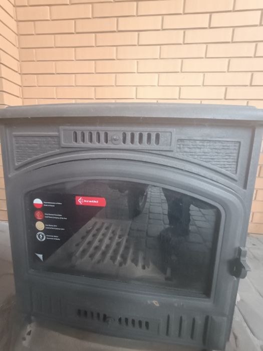 Камін-піч Kratki під вугілля, дрова+ димохід 4м+шибер+куттруба+круги