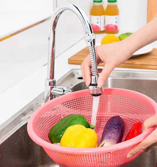 Extensão de Torneira 360º - Entrega grátis à cobrança em 24/48H