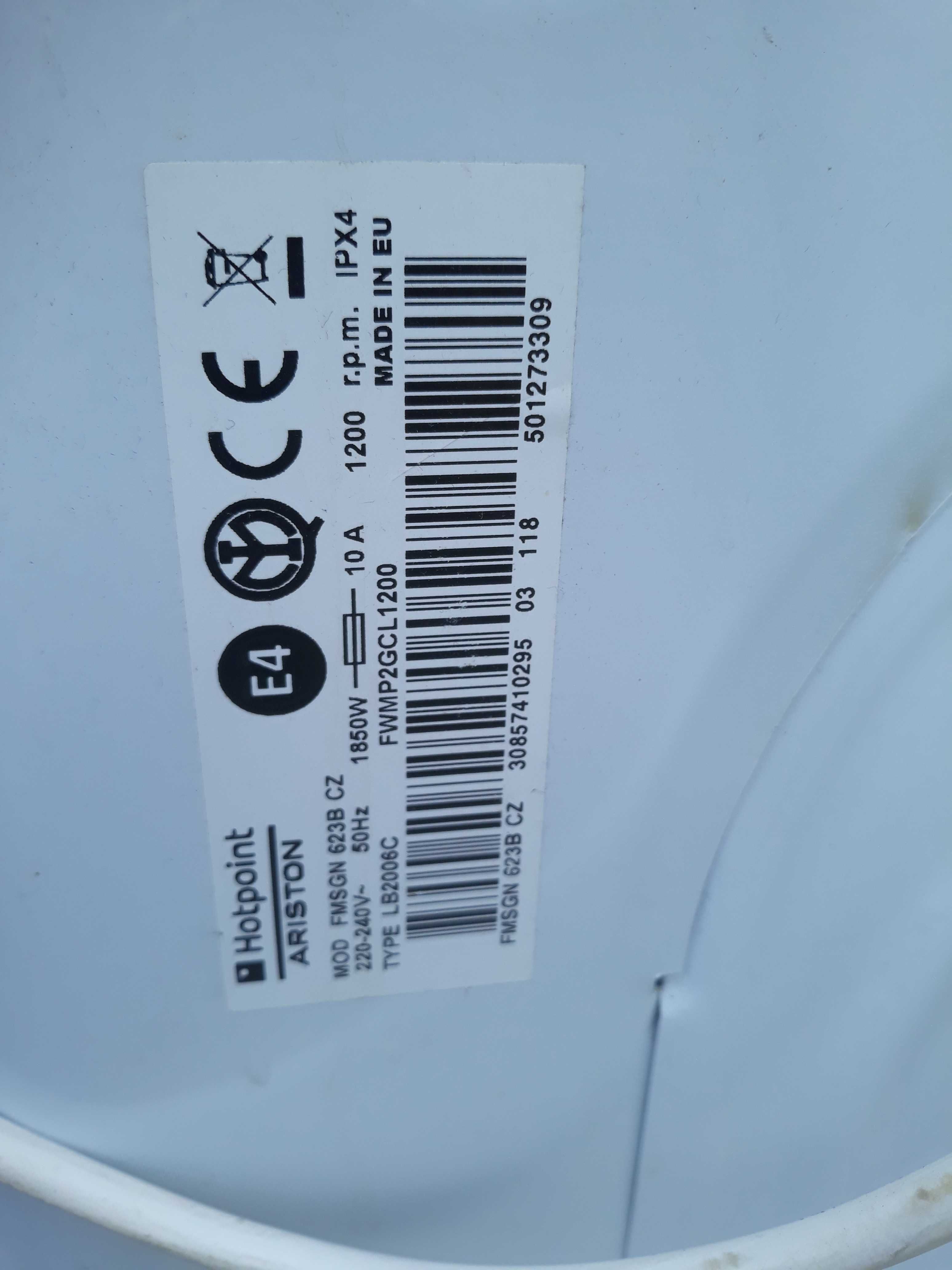 Pralka automat Hotpoint Ariston FMSGN 623