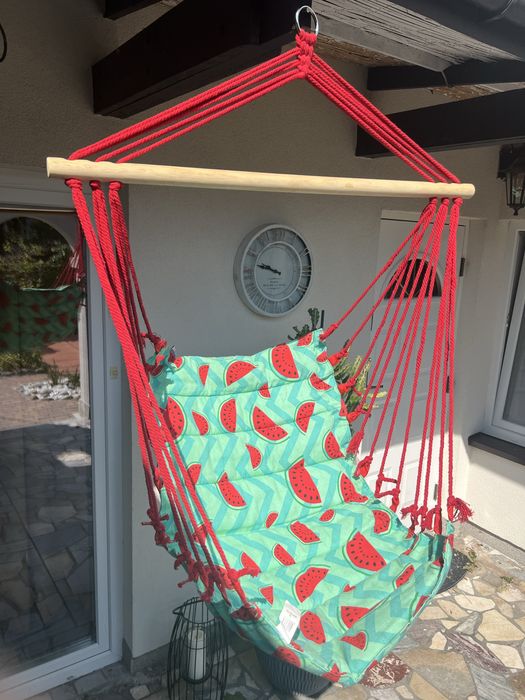 Hamak arbuzowy, jak nowy