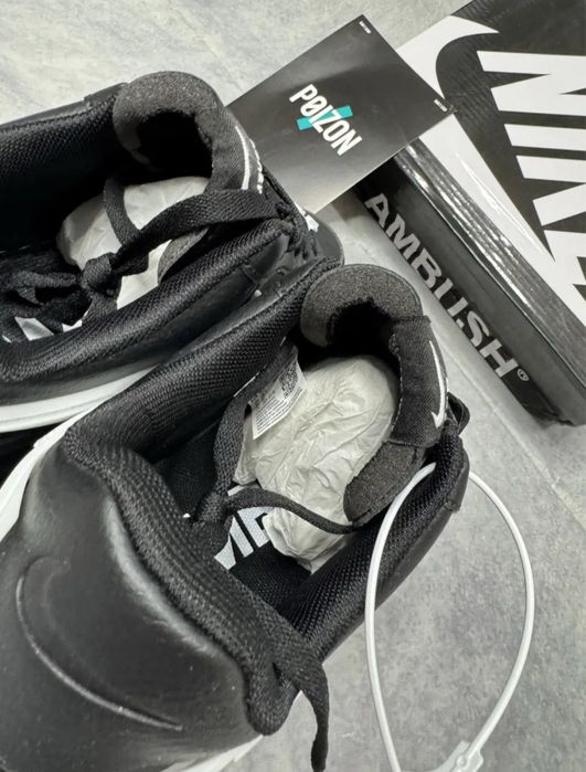 +ПОДАРУНОК‼️Кросівки Чоловічі Nike Air Force x Ambush (Чорні),амбуш,на