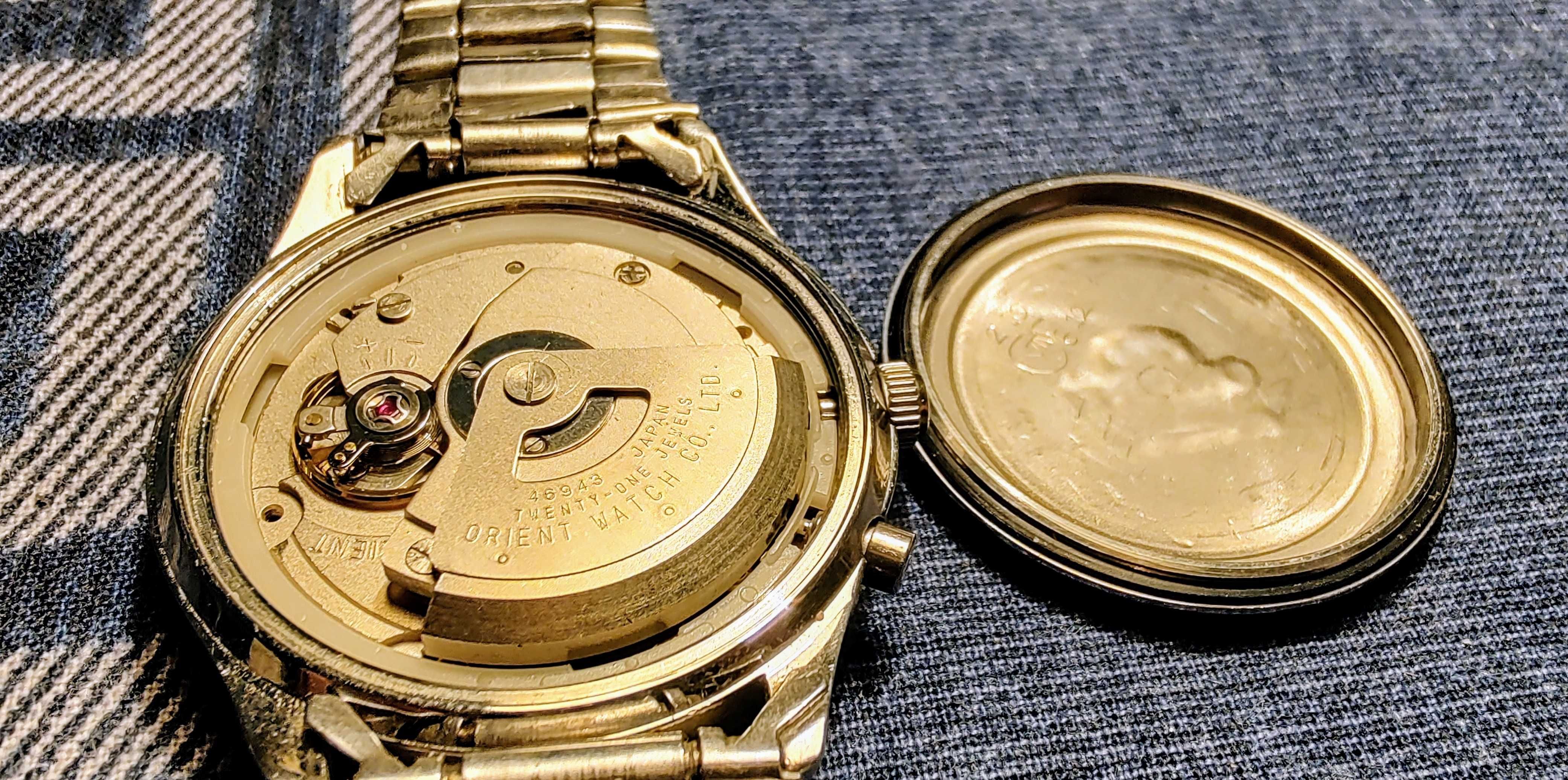 Мужские наручные часы Orient 21 jewels с автоподзаводом, Япония