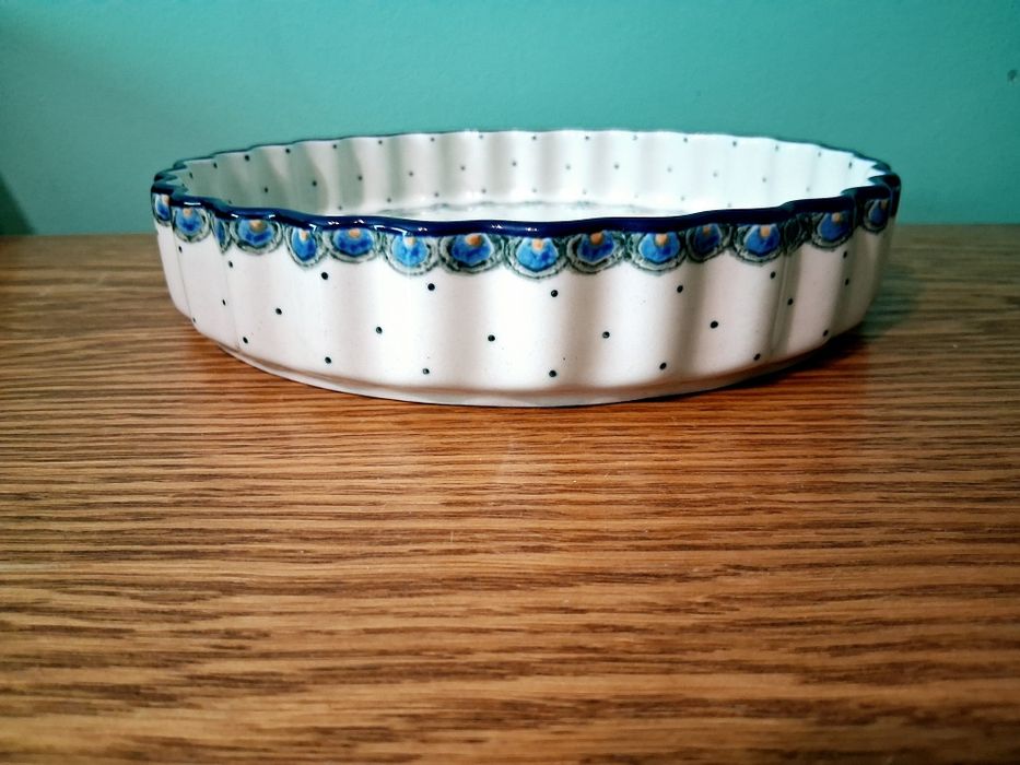 Salaterka polmisek tarta 24cm GAT1 Ceramika Artystyczna Boleslawiec