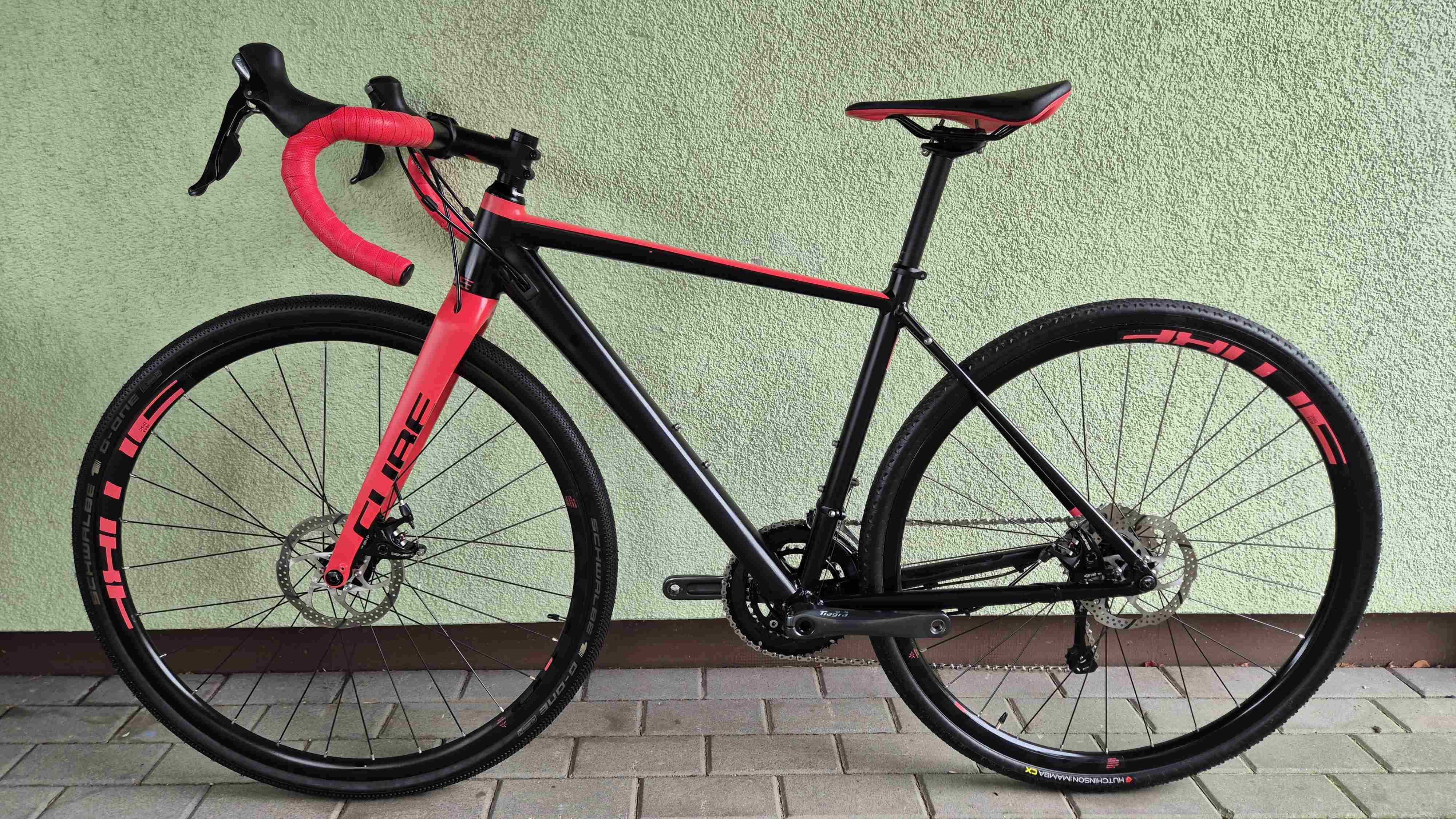 CUBE NUROAD TIAGRA 2x10 gravel  sztywne osie r50
