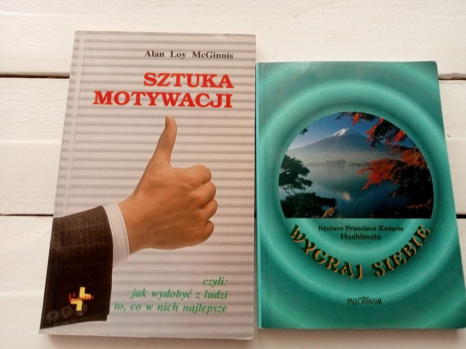 Zestaw książek rozwój osobisty motywacja