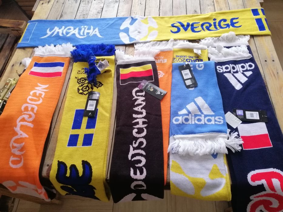 Шарф футбольный 1.5 м. Пр-во Португалия. Евро 12