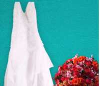 Lindo vestido de noiva