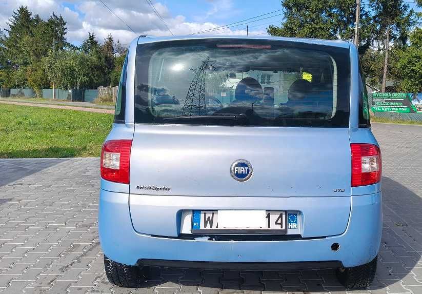 Multipla1.9JTD KLima ekonomiczne rodzinne długie opłaty OD właściciela