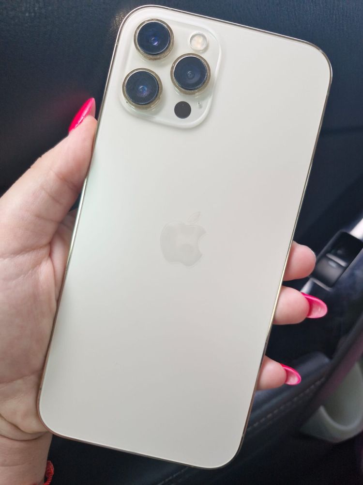 Iphone 12 pro max gold - negociável