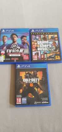 Gry na PS4 FIFA, GTA, Coll of Duty