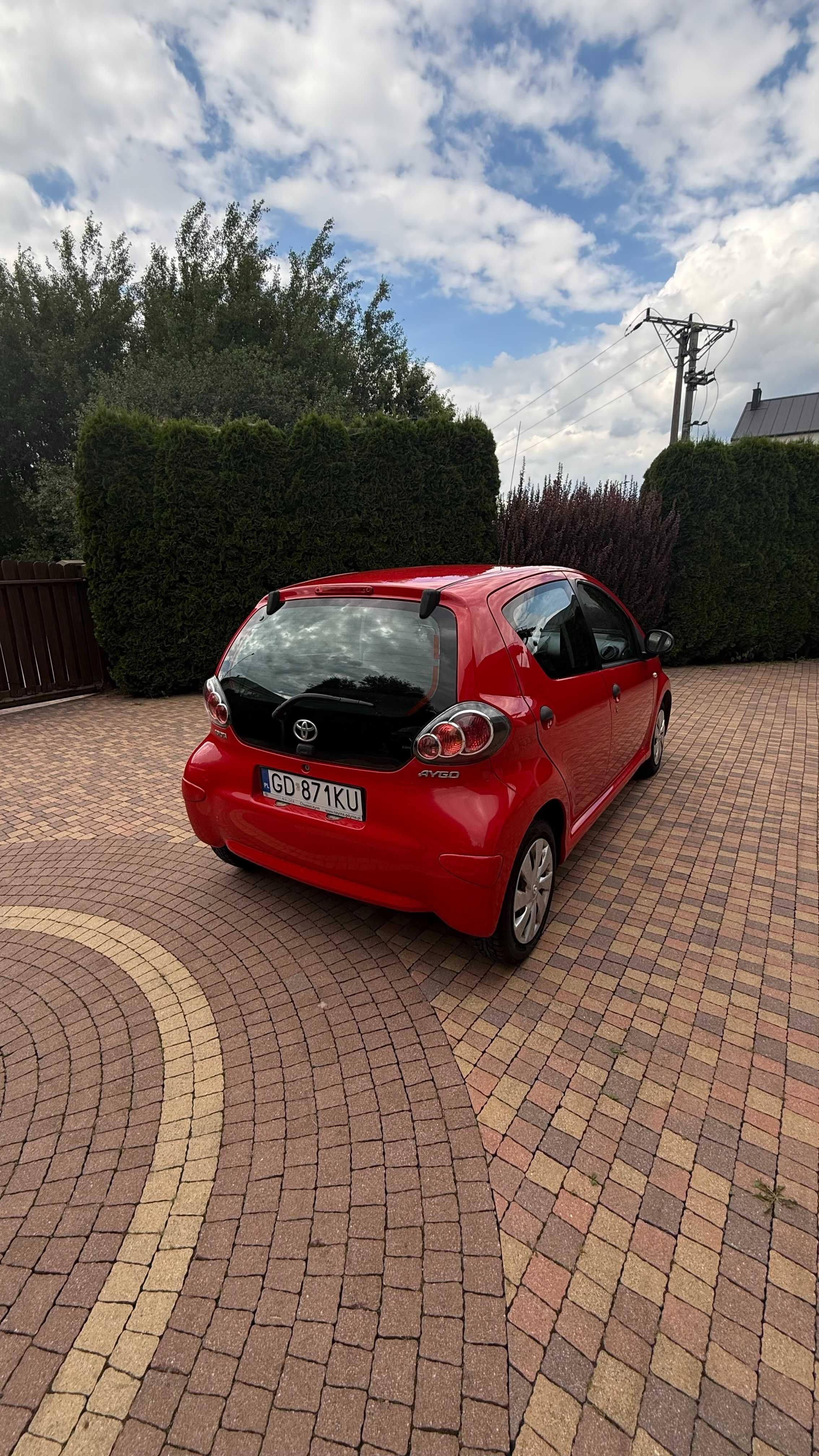 Toyota Aygo 126 tys. przebieg bez awarii