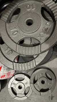 50kg xylo  obciążenie żeliwne typu kierownica siłownia talerze naklad