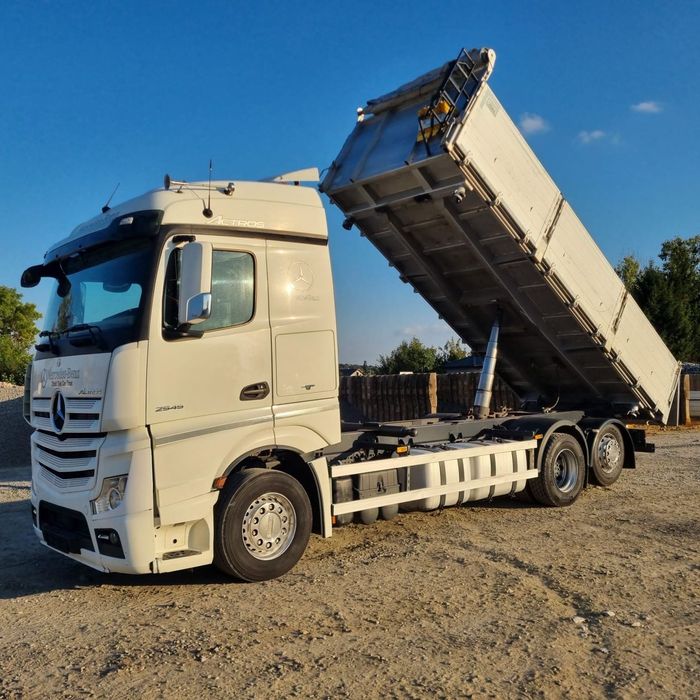 Mercedes-Benz Actros 2545L  Mercedes Actros 2545L 6x2  wywrotka/palety 419 tyś km wywrot 3 strony