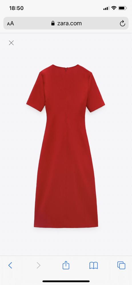 Платье zara размер л на м