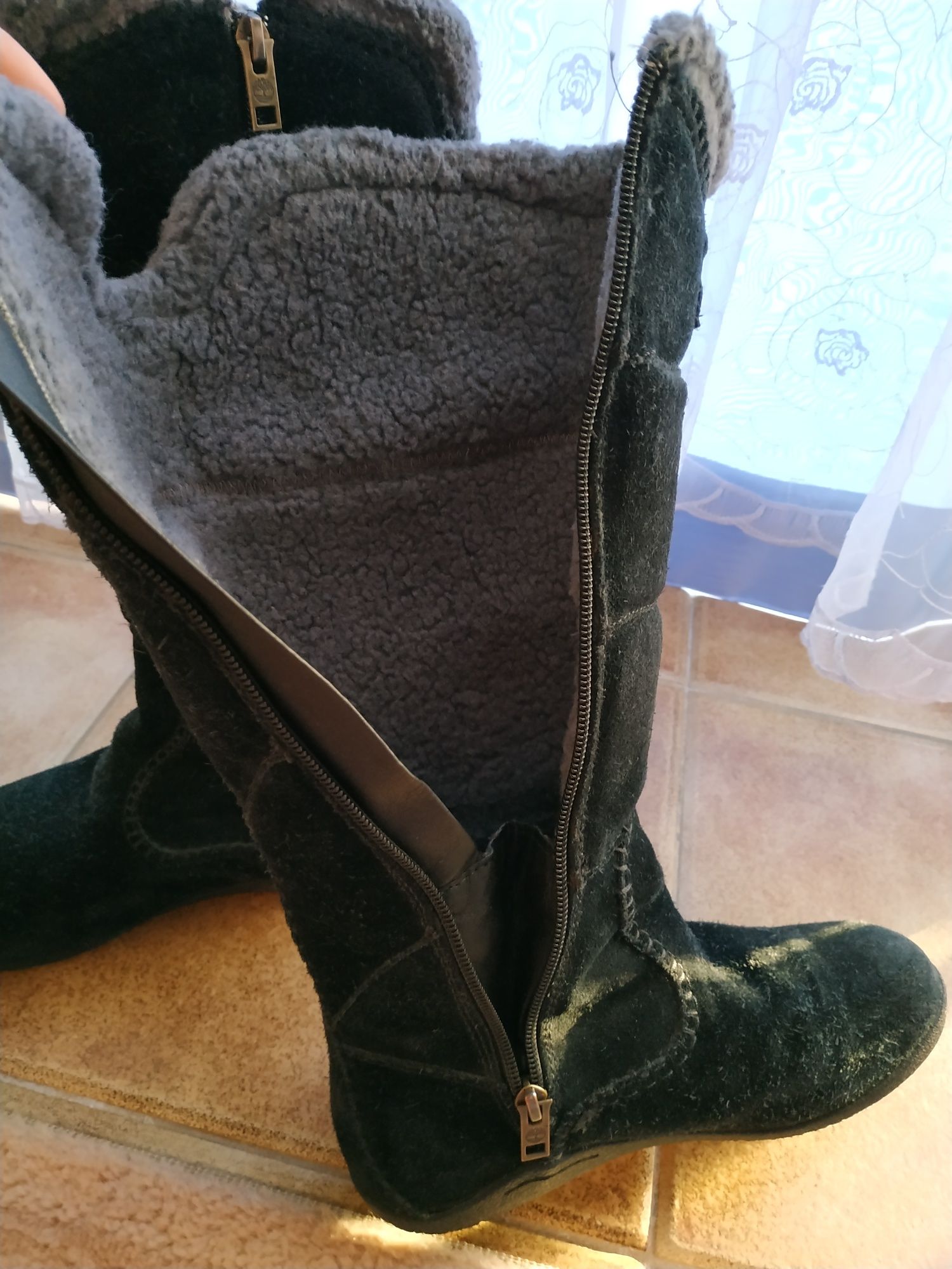 Женская обувь сапоги зимние Timberland 36р.