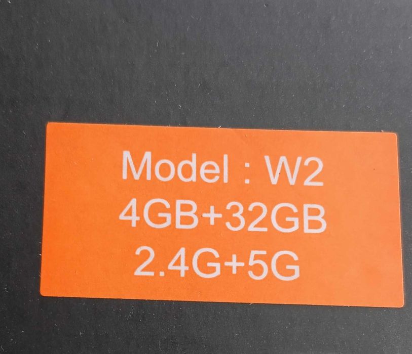 Box Android Tanix w2 4G  nova na caixa