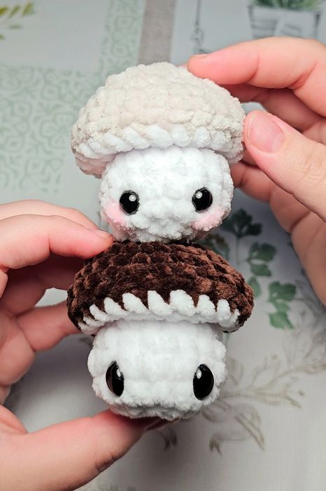 Grzybki pop it handmade