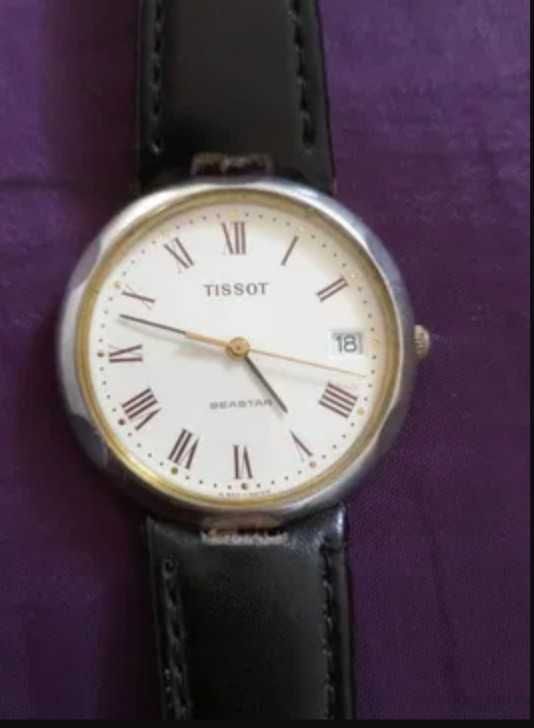 Relógio TISSOT SEASTAR pulso antigo em bom estado a funcionar