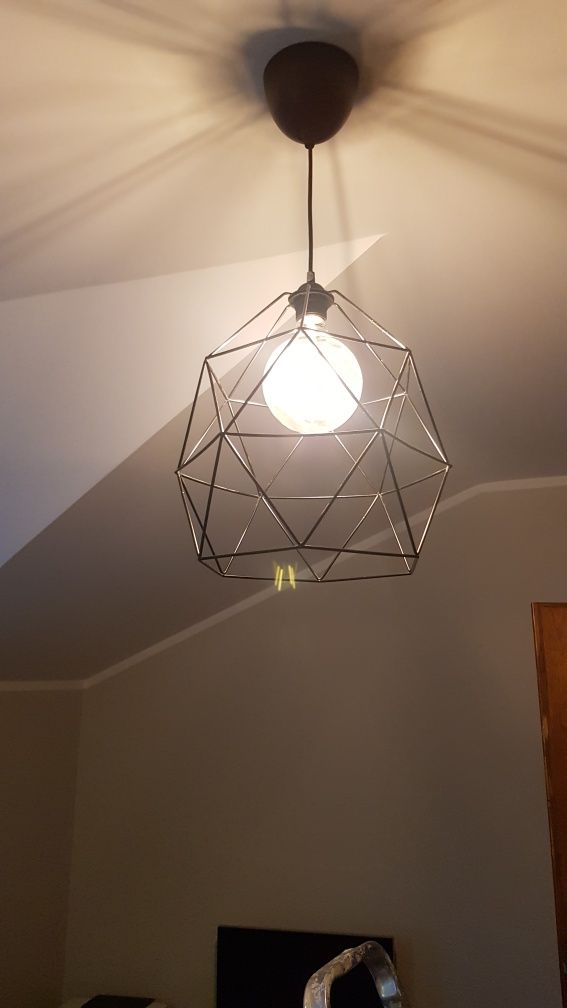 Lampa wisząca Ikea BRUNSTA / HEMMA + żarówka
Lampa wisząca, czarny, 30