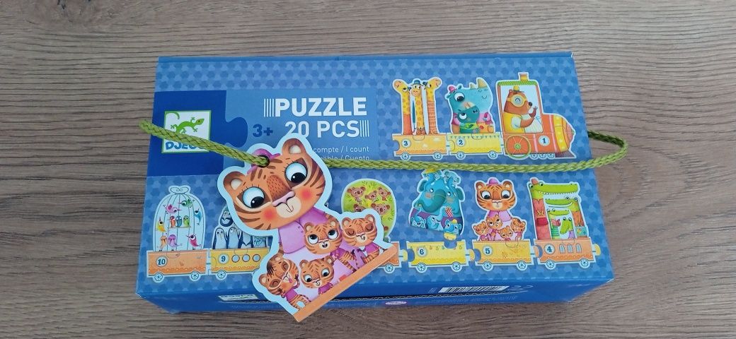 Puzzle djeco 3+ bdb/idealny