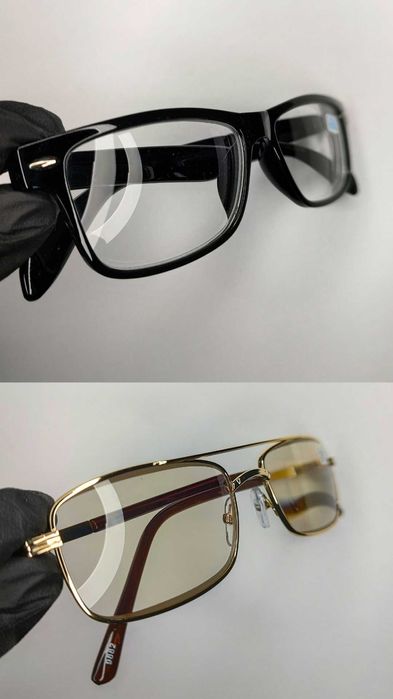 Очки Метал Скло / Полімер різні для читання та далі від +/- 0.5 до 50